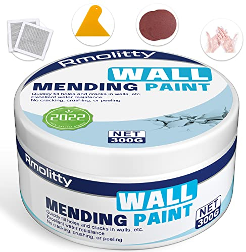 Wall Filler Kit - Waterproof Filler for Walls, Mends Cracks & Small Holes (300g)