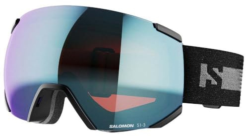 Salomon Photochromic OTG Friendly Snowboard & Ski Maske, Einheitsgröße, Schwarz