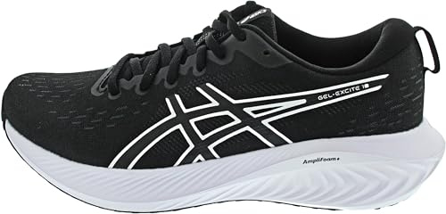 Asics Calzados para Correr en Asfalto para Hombre Gel-Excite 10, Black/White, 41.5 EU