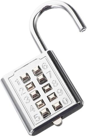 Homoyoyo Kombinationsschloss Für Garten Fitnessstudio Und Outdoor Stelliges Wasserdichtes Zahlenschloss Mit Individuellem Code Für Schränke Und Werkzeugkästen