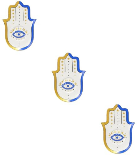 DEARMAMY Lot De 3 Plateaux À Bijoux En Velours Pour Colliers Collations Tasses Couverts Plat Présentoir À Bijoux Argenterie Organisateur De Bijoux Plateau Décoratif Assiette