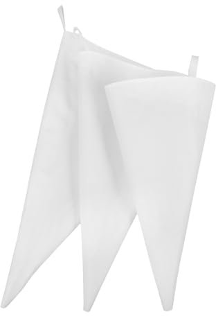COLLBATH 3piezas Kit De Repostería Mangas Pasteleras Antiexplosiones para Cupcakes y Decoración