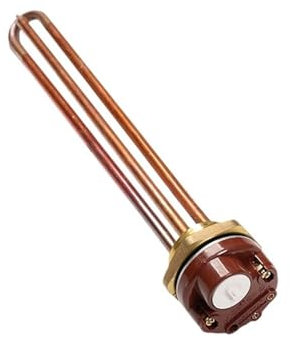 Heating Element，DN32 42mm Thread 220V Temperature Regulator Immersion Water Heater Heating Element With Thermostat 1.5KW 2KW(1.5KW U Type)
