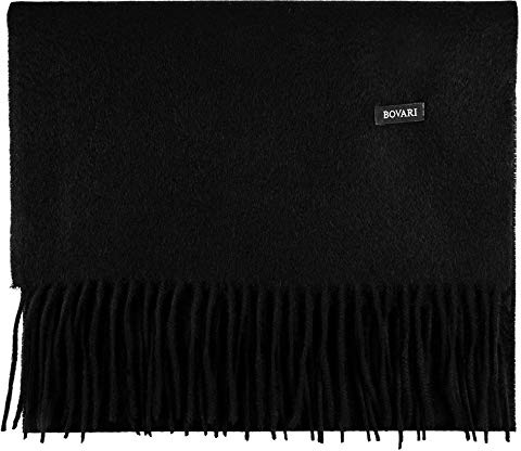 Bovari Kaschmir Schal Damen – 100% Kaschmir/Cashmere – Premium Qualität – klassisch/elegant/zeitlos - 180 x 31 cm - viele Farben