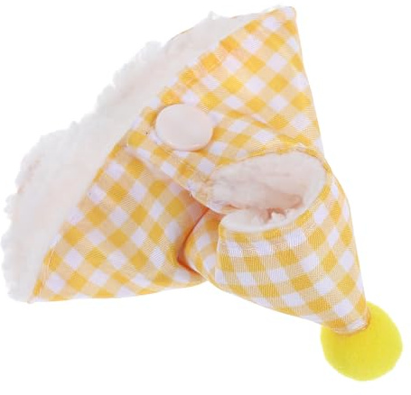 Healeved Yellow Plush Parrot Cloak for Small Parakeets and Parrots, Soft Thick Fabric Bird Clothing Warm Protection and Gentle on Skin, for Outdoor Winter Activities