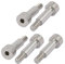 sourcing map 5 Pcs Hexágono Perno De Hombro 8mm Hombro Diámetro 20 mm Hombro Longitud M6 Rosca