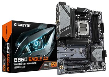 GIGABYTE B650 Eagle AX AM5 LGA 1718 AMD B650 ATX, DDR5 Triple M.2, PCIe 5.0, USB 3.2 Gen2x2 Type-C, AMD Wi-Fi 6E, Realtek GbE LAN