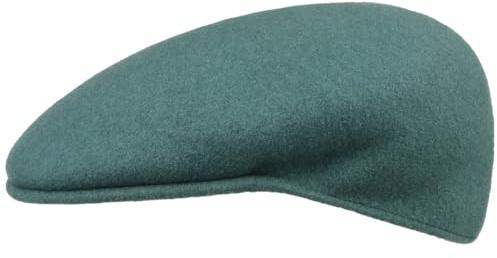 Kangol 504 mit Känguru-Logo Flache Kappe Dunkle Flechte L (59cm)