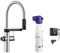 BLANCO drink.filter EVOL-S Pro PVD Steel | Wasseraufbereitungssystem | Veredeltes gefiltertes Wasser | Click & Touch Mengeneinstellung | Separater Auslauf für gefiltertes Wasser | Armatur
