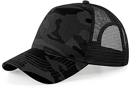 Cappellino da baseball con retro in rete