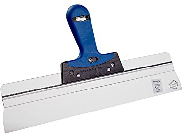 Flächenspachtel 2K - Glättspachtel - Breitspachtel - zum Auftragen von Spachtel- und Putzmasse auf Fassaden oder bei Fußbodenbeschichtungen (Flächtenspachtel 2K, 800 mm)