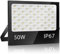 YZYFACAI Foco Led Exterior 50W, IP67 Impermeable Proyector LED Exterior,7000 K Blanco Frío,5000 lm,Superbrillante Foco LED，Patio, Garaje, Entrada, Fábrica
