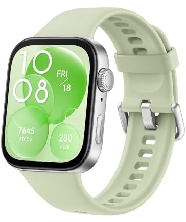 HUAWEI Smartwatch FIT 3, display AMOLED da 1,8 pollici, design ultrasottile, gestione del fitness a tutto tondo, gestione completa della salute, durata della batteria durevole, compatibile con iOS e