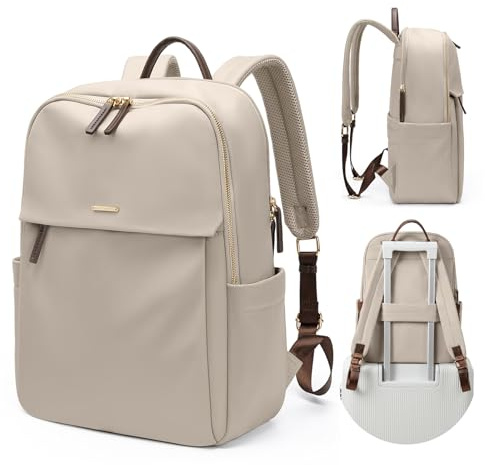 GOLF SUPAGS Sac à Dos pour Femmes avec Compartiment Séparé pour Ordinateur Portable, Sacs D'ordinateur Résistants à L'eau pour Voyage, Travail, Collège