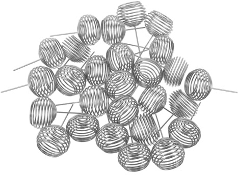 Gogogmee 50 Pezzi Cestini Fertilizzanti Per Bonsai e Piante Succulente in Acciaio Resistente Contenitori Nutrienti Compatti e Robusti Per Giardino Interno Ed Esterno Facilitano Fertilizzazi