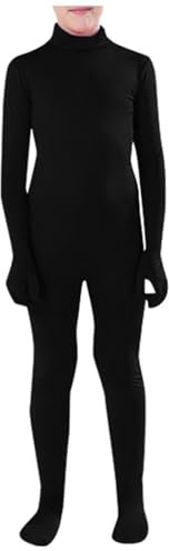 Maillot Completo Gimnasia Hombres Body Entero Manga Larga Mono Bodysuit Leotardo Ballet Disfraz Segunda Piel Ropa Traje de cuerpo entero Ninja invisible Body