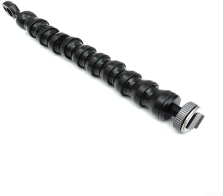 Zilimontt Bras d'éclairage flexible pour appareil photo sous-marin avec tête YS et sabot chaud, acier inoxydable SS316, construction en plastique PP et silicone, compatible avec photographie de