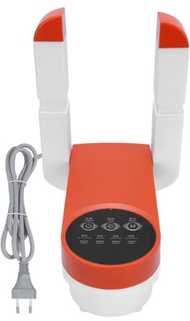 Pyltha Asciuga Scarpe Elettrico, 180W con 4 Temperature Regolabili e Timer, Design Estensibile e Pieghevole - Rapido e Sicuro per Stivali da Lavoro e Guanti, Uso Domestico e Viaggio