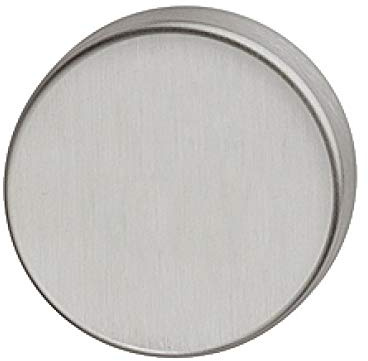 ROSTEX Edelstahl Blindrosetten Paar - Rund - 52 mm - 2 Stück