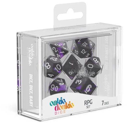 Oakie Doakie Dice ODD500050 RPG tärning, ametist