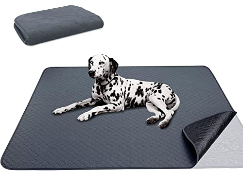 Snagle Paw Wiederverwendbare Haustier-Urinunterlage, 90 x 105cm Groß Hundetrainingspad, Waschbar Welpenunterlage Schnell Absorbierend, Waschbare Wiederverwendbare Pflegeunterlage