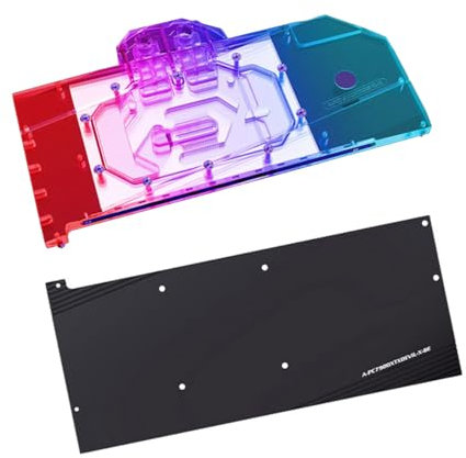 Kupfer-GPU-Wasserkühlungsblock, GPU-Wasserblock, Grafikkarte, Wasserkühlungsblock für PowerColor Red Devil RX 7900 XTX, 24 GB