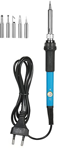 SIUKE Fer souder electronique Fer souder Micro Fer souder Electricien 60w température réglable Etain reglable Fer a souder electronique reglable, Fer à souder de Soudure réglable électrique de la