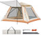 Lifemaison Camping Zelt,Pop up Zelt 3-4 Personen Familie Kuppelzelt Wasserdicht Winddicht mit Tragetasche für Camping Wandern Backpacking,Große 4 Jahreszeiten Zelt,Backpacking Wurfzelte Schnell Set-up