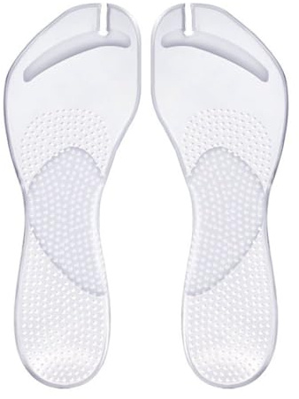 TMTGTS Sandale Zehenschutz 1 Paar Gel Pads Kissen Fersenpolster Flip Flop Zehentrenner Linderung Von Schmerzen Selbstklebend Arch Unterstützung Schuh Insole Anti-Rutsch für Flip Flops Sandalen