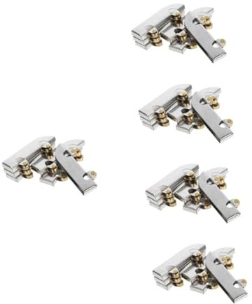 iplusmile 30 Stk Schiebetürrollen edelstahlstrohlme vitrinen schiebetürsysteme display cabinets glasschiebtür flaschenzug Rollenrolle für Schubladen Räder für Fliegengittertüren Kupfer