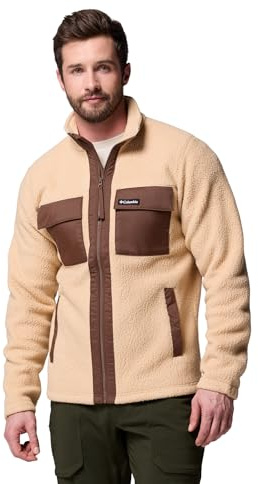 Columbia Juniper Peak Full Zip Fleece, Strato esterno in pile, Stile avventuroso, Comfort aderente, Vestibilità personalizzata, Ampio spazio di archiviazione - da uomo