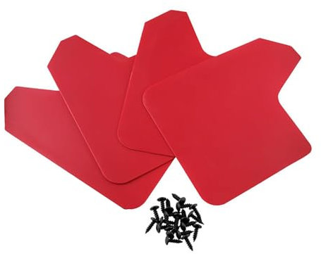 WZLCDGJJ Auto Paraspruzzi, per Suzuki Grand Vitara XL-7 Jimny Samurai Impermeabile Paraschizzi Guardie Parafanghi Paraspruzzi Ruota Protettori Accessori,B
