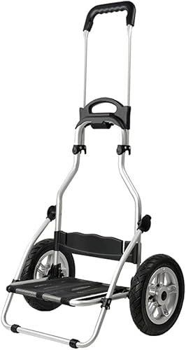 MZBDYYF Carrello gonfiabile con ruote, portatile, per shopping, verdure, fotografia e bagagli, versatile
