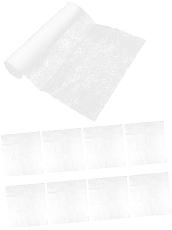 Mikikit Range Hood Oil Filter Paper Sectioned Kitchen Oil Absorbing Stickers Grease Cover for Home and Restaurant Exhaust Fans Fine Filtration Design