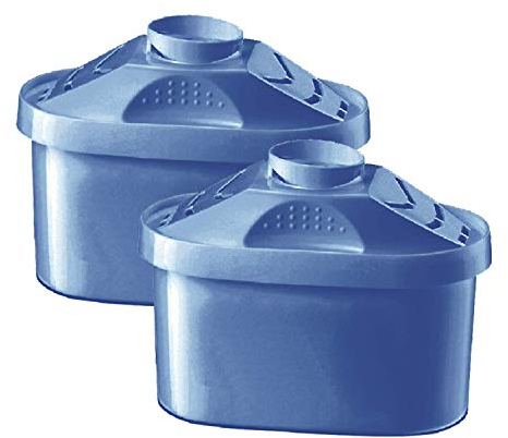 Lake Industries Alkaline Water Pitcher Cartridge Replacement | 150 liters/40 gallon capacity | Pure Clean Hydration | 2-pack