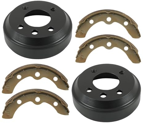 WFLNHB Golf Cart Brake Drums Shoes Kit Replacement for Yamaha G1, G2, G8, G9 1982-1992