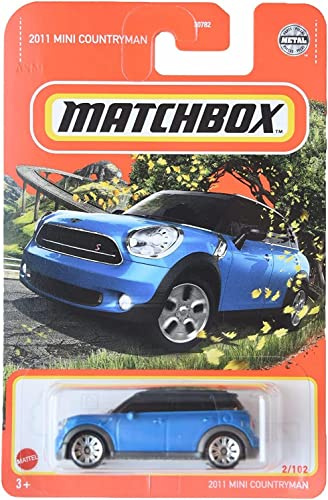 Matchbox 2011 Mini Countryman - Blue 2/102, 2022, blau