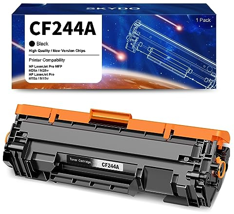 Skydo 44A CF244A Toner Schwarz Kompatibel für HP Laserjet Pro M15w, MFP M28w, M28a, M15a (1 Schwarz)