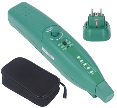 Leistungsschalter-Sucher, Elektrotester mit Steckdosentester und Akustischem Lichtalarm, Steckdosen-Reparatur-Werkzeugsatz und Steckdosentester, Verstellbarer Steckdosentester