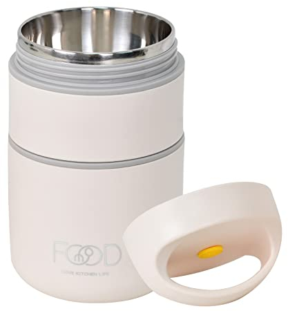 Contenitore Termico per Alimenti Caldi Portavivande Termico Portapranzo Termico per Alimenti Porta Pranzo Termico Lunch Box Schiscetta Pranzo Termica Contenitore Riscaldante Cibo Ufficio Bento Box