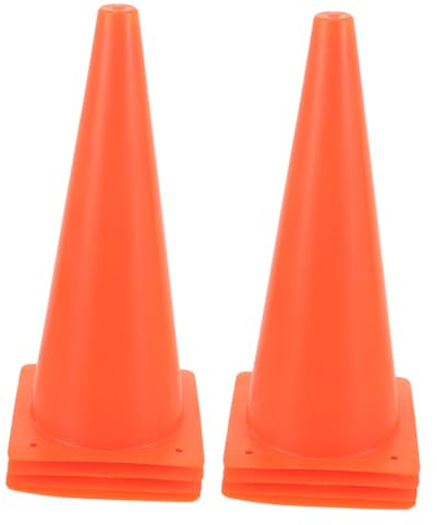 KOMBIUDA 6er-Pack Fußballkegel-Set Trainingskegel Aus Ldpe-Kunststoff Für Sport Für Fußball Basketball