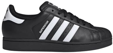 adidas Superstar II JI0081 Chaussures de Loisirs pour Homme Noir, Noir., 45 1/3 EU