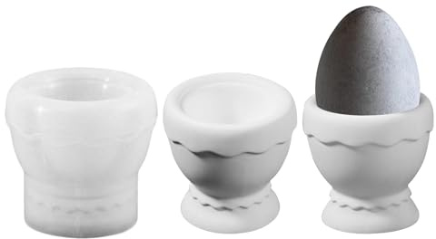 1 Stück Silikonformen Gießformen Ostern,DIY Silikonform Eierbecher Gießformen Silikon Ostern Gipsformen zum Gießen,Silikon Gießform Eierbecher Silikonform Frühling für DIY Osterdeko Eierhalter