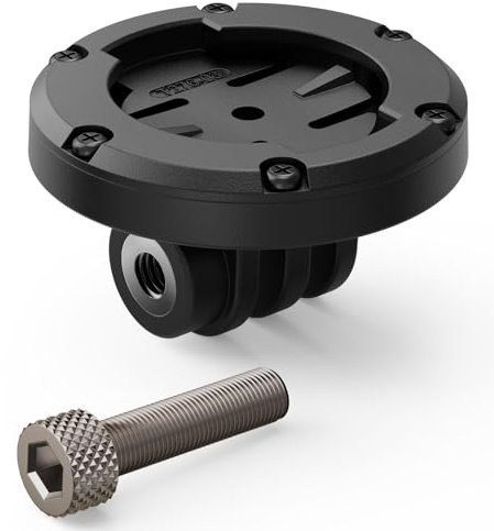 TUSITA Flangia di Attrito a Quarto di Giro Supporto Adattatore Compatibile con Garmin Varia Vue Faro - 010-13402-00