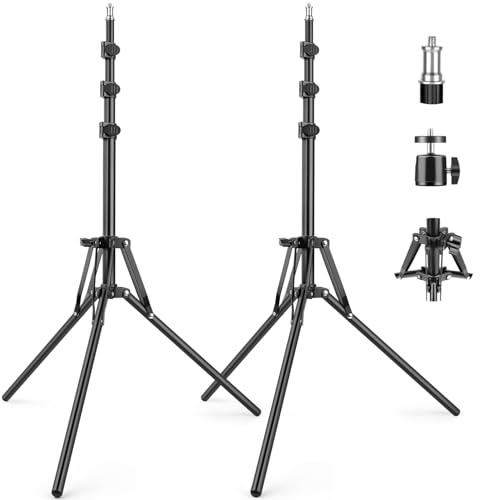 Nineigh Phone Tripod with Ball Head, 65'' Light Stand for Photography