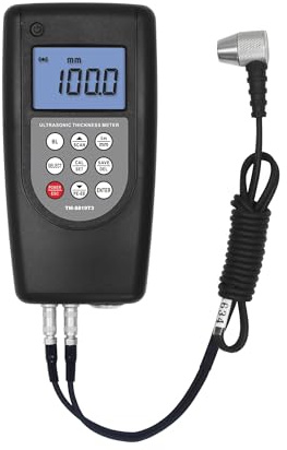 Spessimetro, Misuratore di spessore ad ultrasuoni TM-8819-T3: design con rivestimento passante for misurazioni accurate