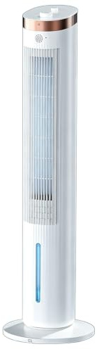 Ventiladores de Torre, 60W Ventilador Columna Refrigerante, Oscilación 70°