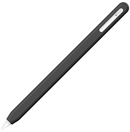 UPPERCASE Designs NimbleSleeve – Prämie Apple Pencil 2 Schutzhülle aus Silikon, nur für iPad Apple Pencil Pro und 2nd Generation (Schwarz)