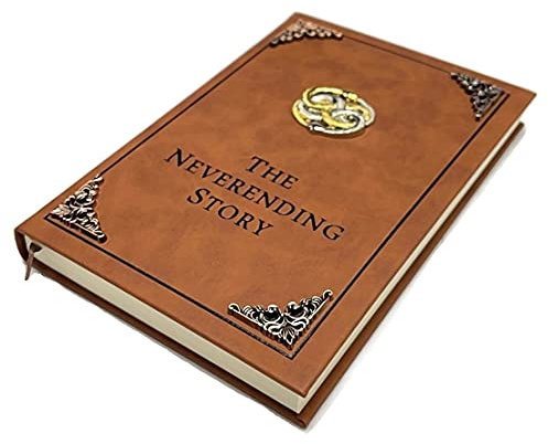 Das Buch Die unendliche Geschichte Auryn Bastian Atreyu Replica Romanze Braun