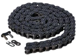 2EXTREME Kette 110 Glieder schwarz 1/2 x 5,4mm kompatibel für SIMSON S 50 51 53 70 83 SR 4-2 Mofa Moped